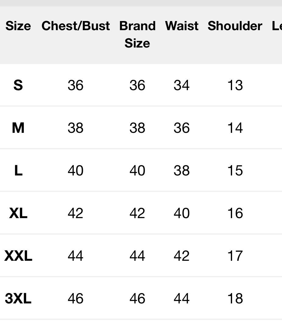Size Guide